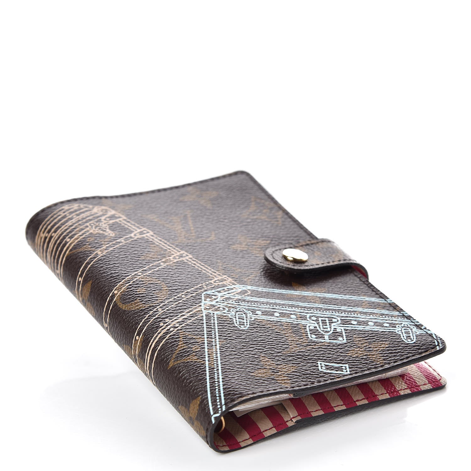 Louis Vuitton Monogram 2014 Christmas Animation Small Ring Agenda Cover 4 of 9