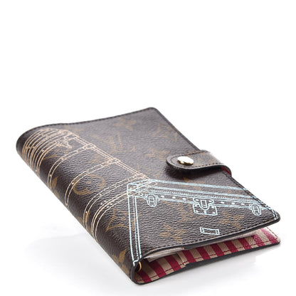 Louis Vuitton Monogram 2014 Christmas Animation Small Ring Agenda Cover 4 of 9