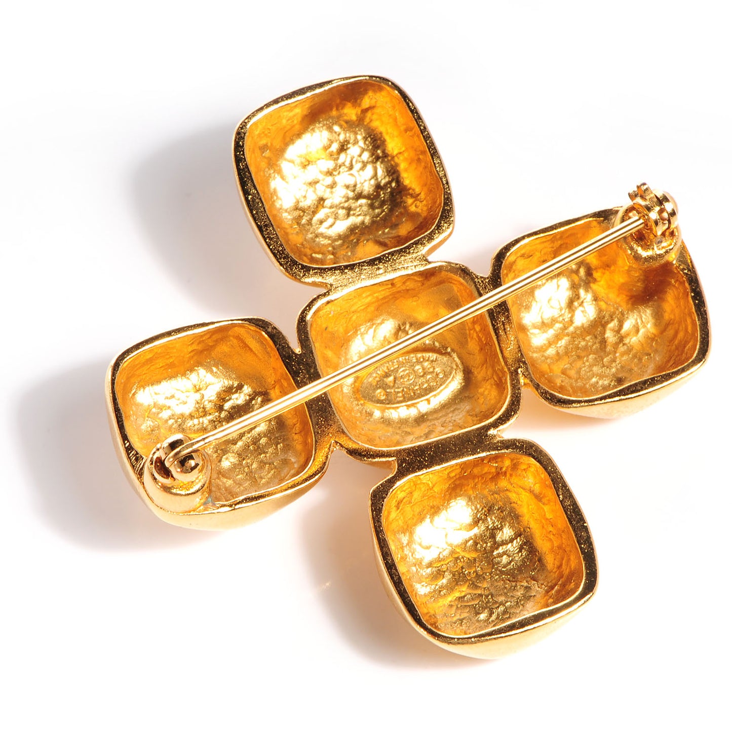 CC Maltese Brooch Gold
