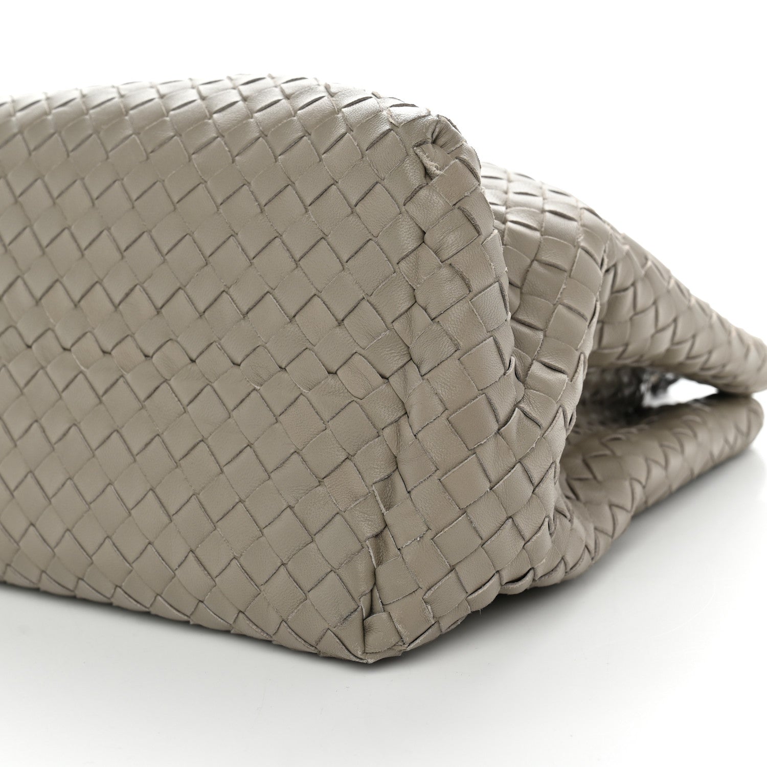 Bottega Veneta Nappa Intrecciato Top Handle Tote Fume 10 of 11