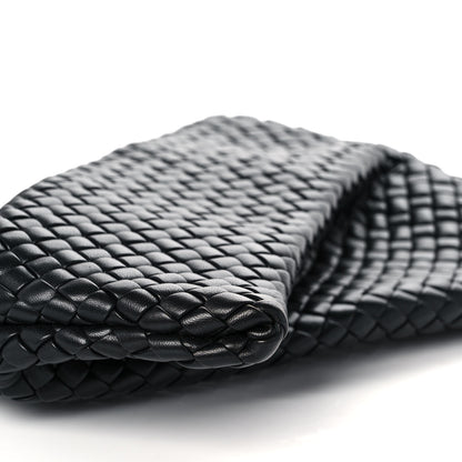 Bottega Veneta Nappa Intrecciato Crisscross Clutch Black 7 of 7
