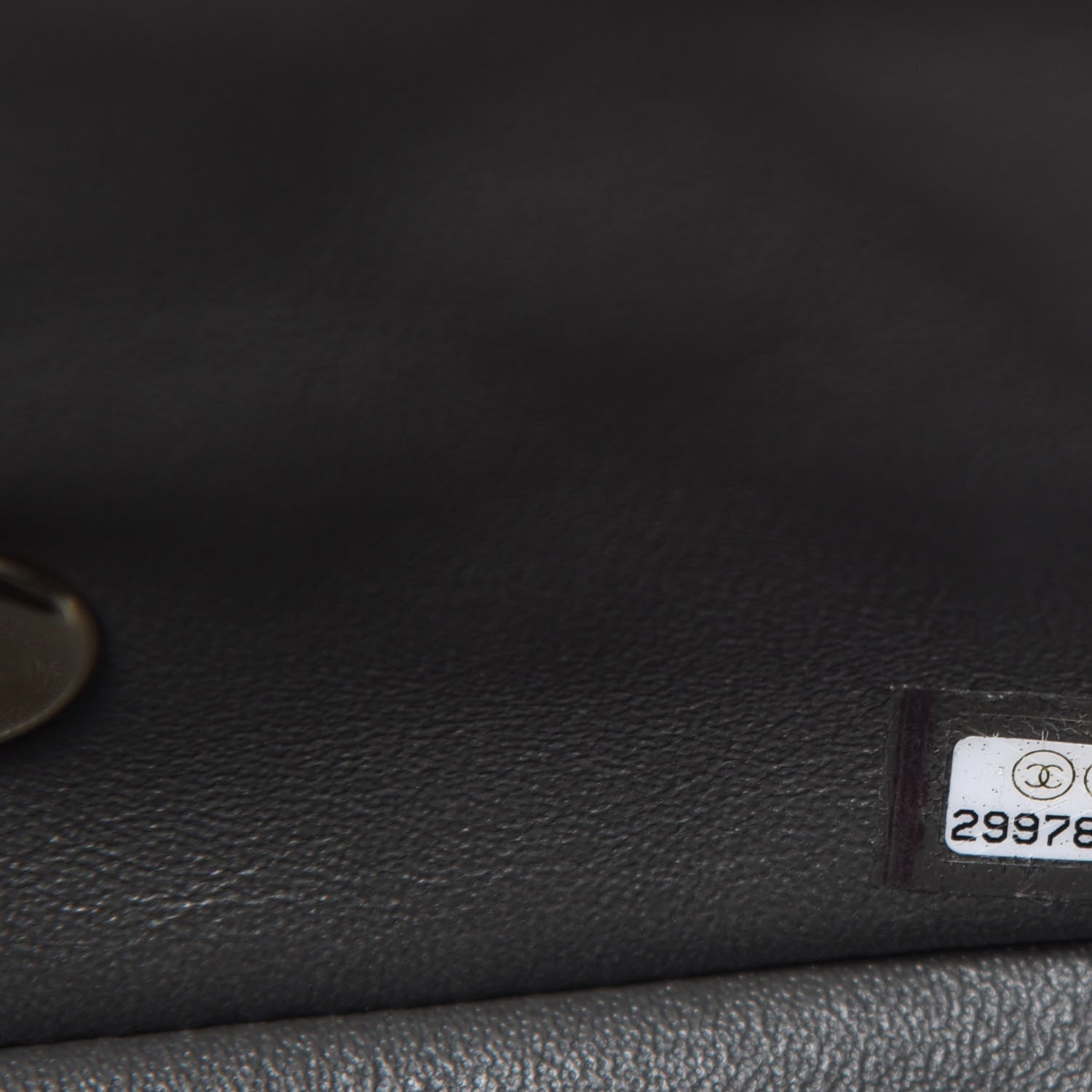Chanel Lambskin Quilted Mini Square Flap Dark Grey 9 of 10