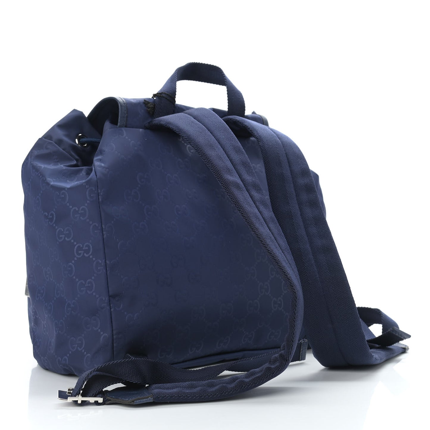 Nylon Monogram Medium Light Single Buckle Backpack Tide