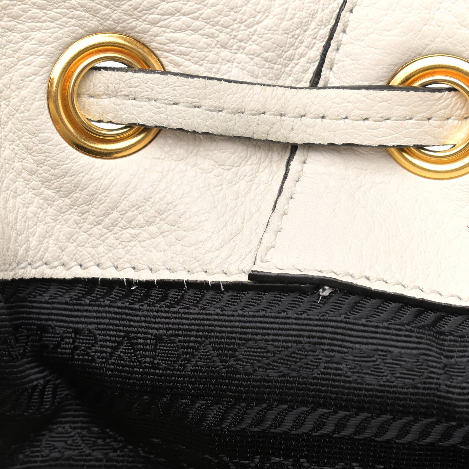 Prada Vitello Daino Backpack Talco 10 of 17