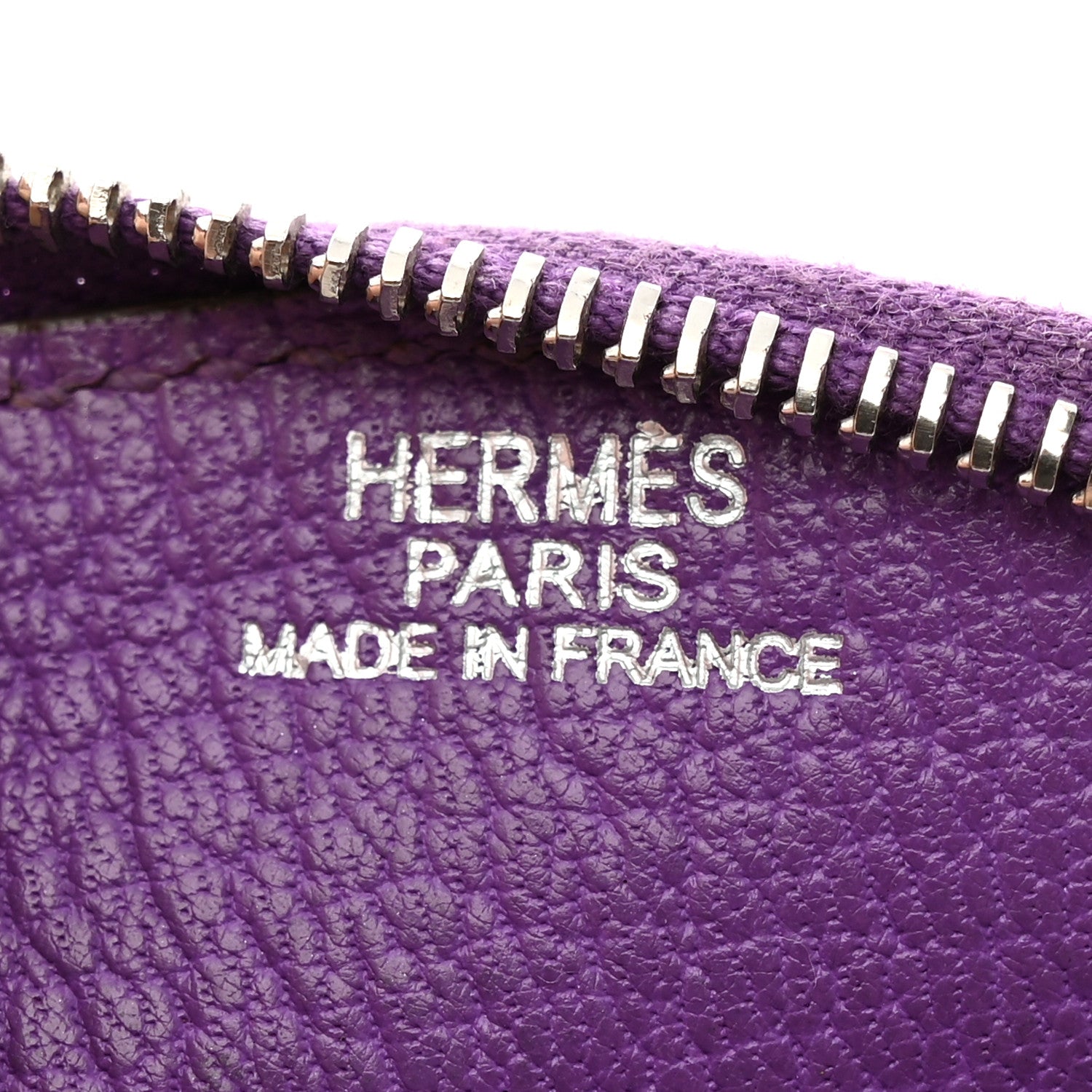 Hermes Chevre Mysore Evelyne Coin Purse Parma 6 of 9