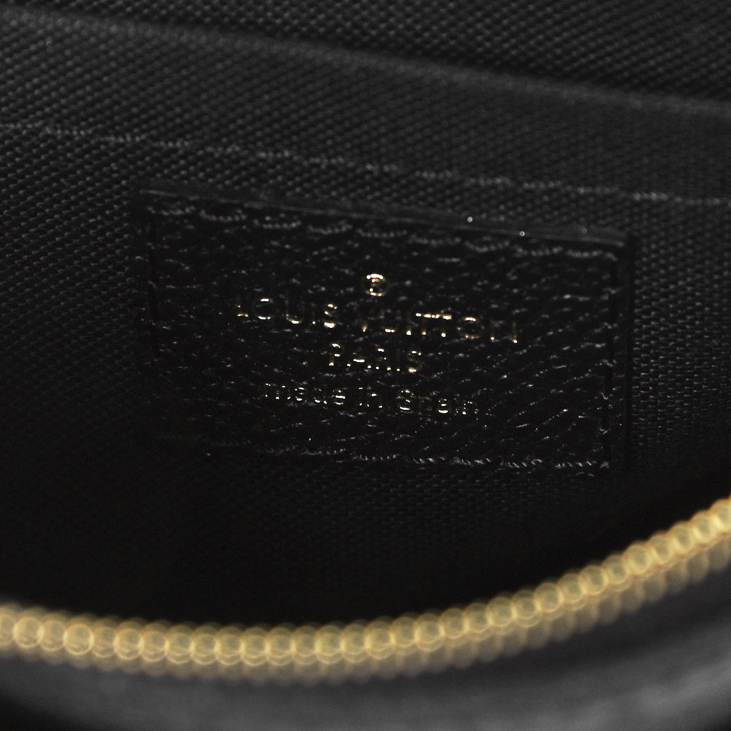 Louis Vuitton Monogram Pallas Clutch Black 7 of 9