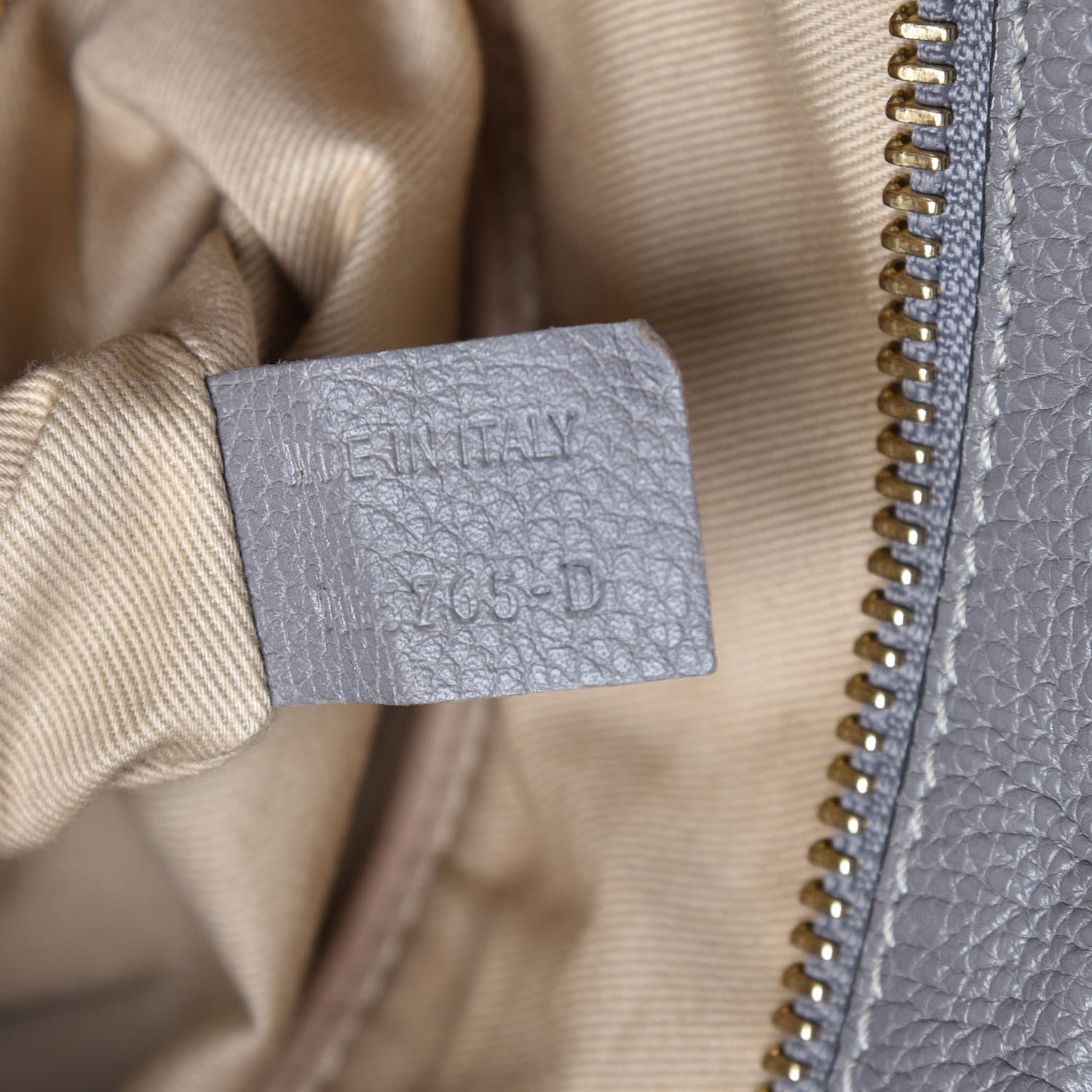 Chloe Calfskin Medium Paraty Cashmere Grey 7 of 14