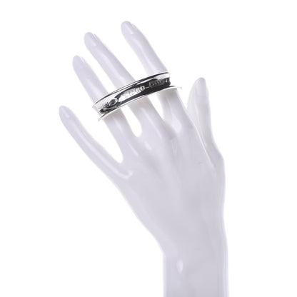 Tiffany Sterling Silver 1837 Cuff Bracelet 2 of 6