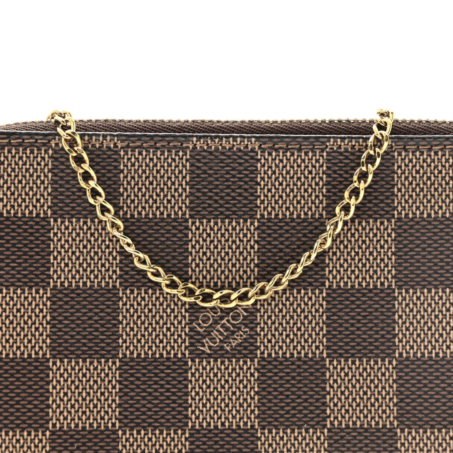 Louis Vuitton Damier Ebene Mini Pochette Accessories 8 of 12