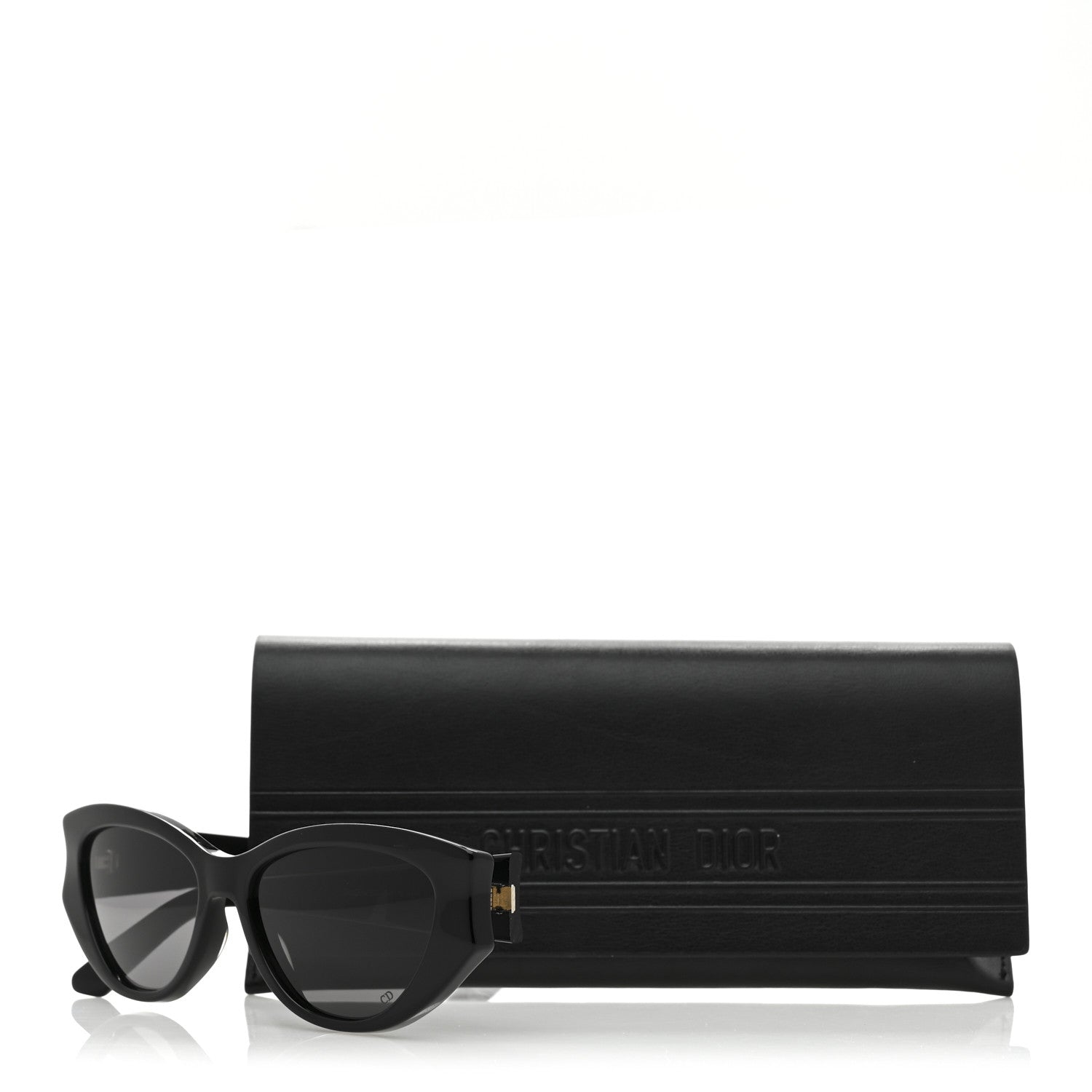 Christian Dior Acetate DiorGlow B11 Cat Eye Sunglasses Black 8 of 8