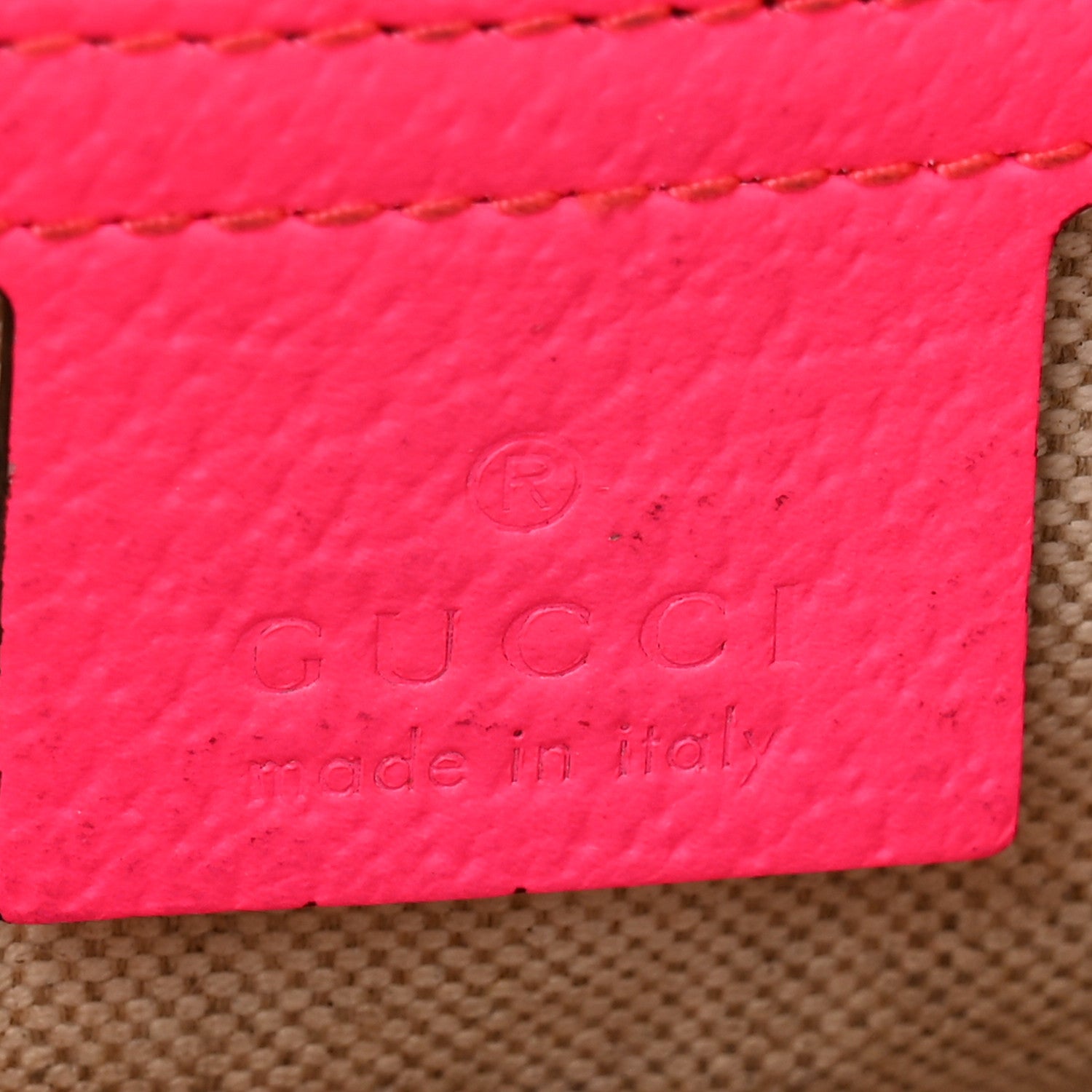 Gucci Canvas Flora Floral Shoulder Bag White Fuchsia Fluo 6 of 14
