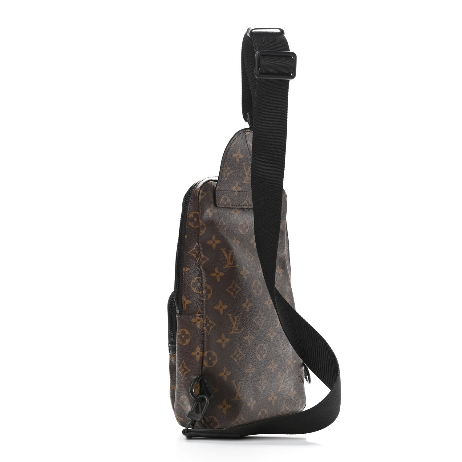 Louis Vuitton Monogram Macassar Avenue Sling Bag 3 of 9