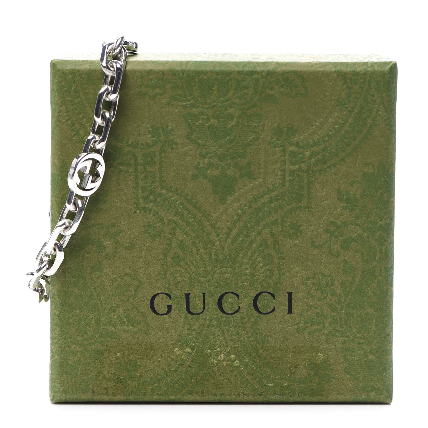 Sterling Silver Narrow Interlocking G Link Bracelet