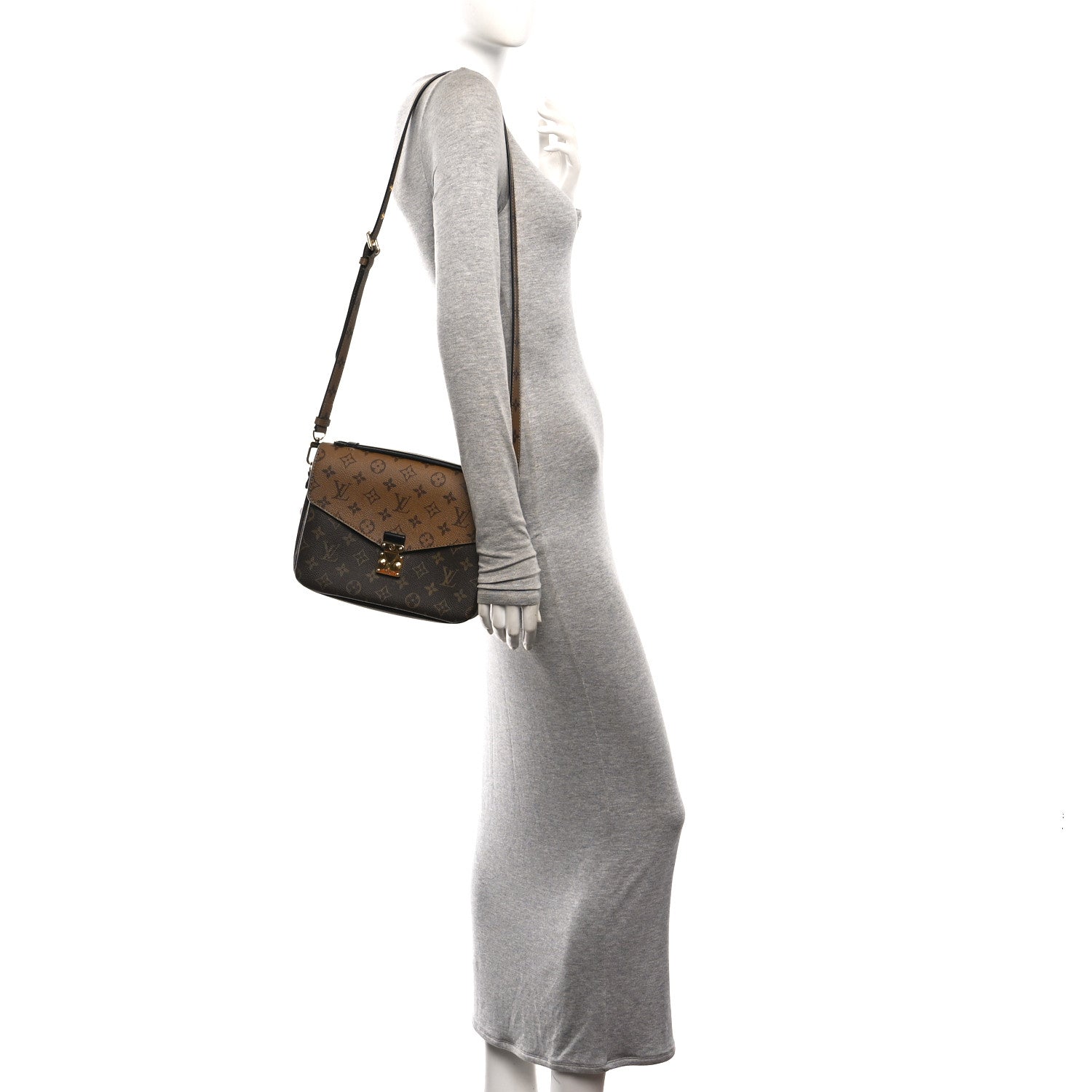 Louis Vuitton Reverse Monogram Pochette Metis 2 of 10