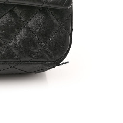 Chanel Aged Calfskin Quilted 2.55 Reissue 225 Flap Black 11 of 13