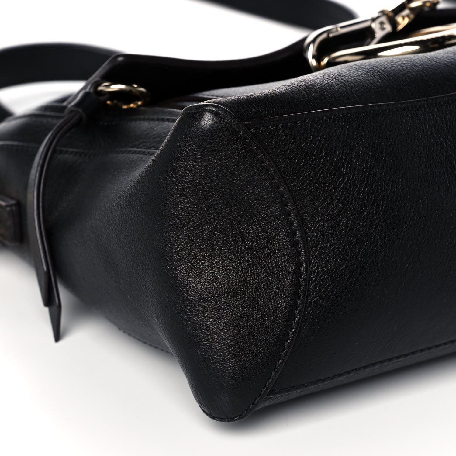 Chloe Calfskin Small Faye Day Shoulder Bag Black 9 of 11