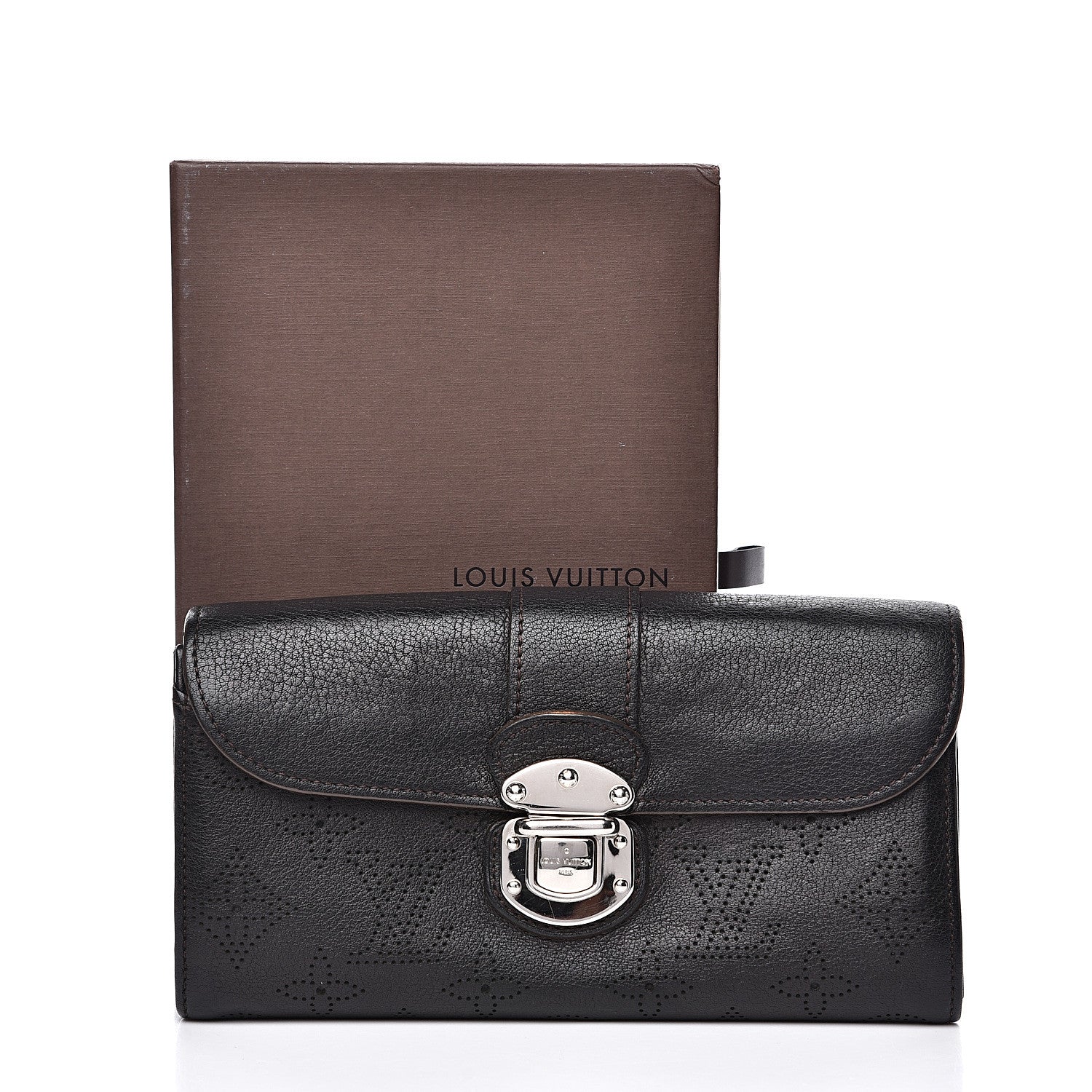 Louis Vuitton Mahina Amelia Wallet Black 14 of 14