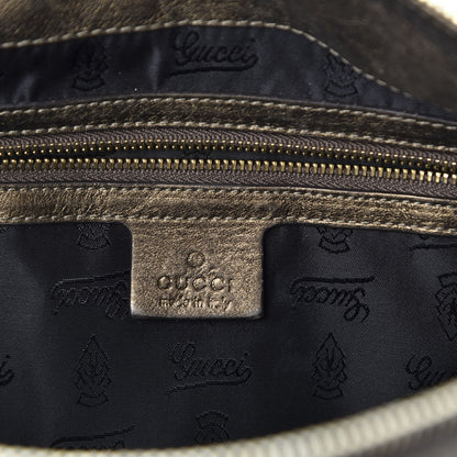Gucci Metallic Medium Hysteria Tote Bronze 7 of 13