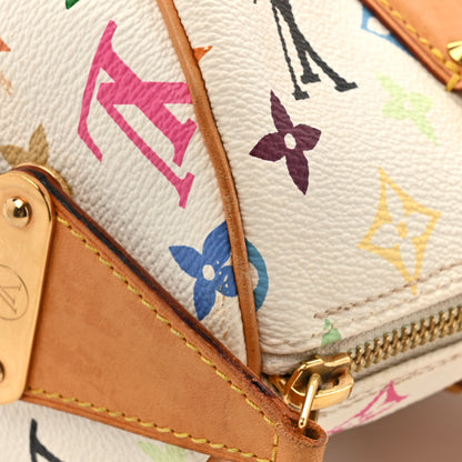 Louis Vuitton Monogram Multicolor Speedy 30 White 12 of 14
