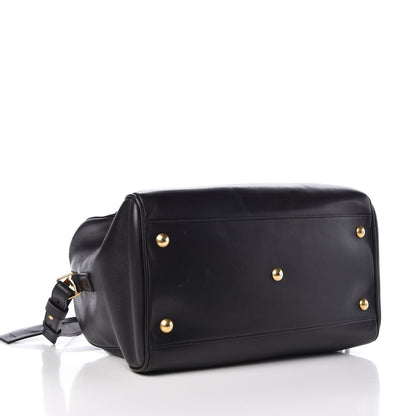 Saint Laurent Calfskin Classic Duffle 6 Black 5 of 10