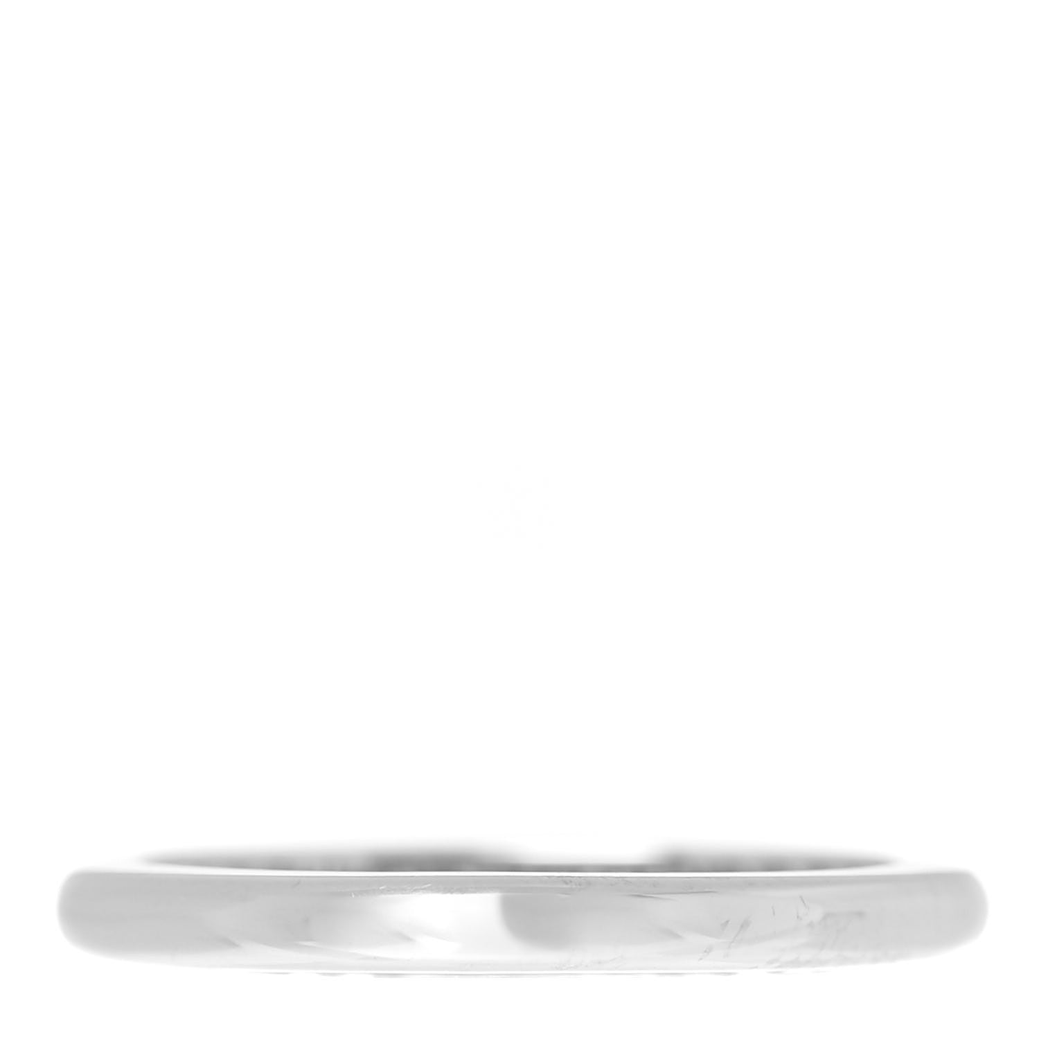 Tiffany Platinum Diamond .17ctw Soleste Half Eternity Band Ring 48 4.5 3 of 4