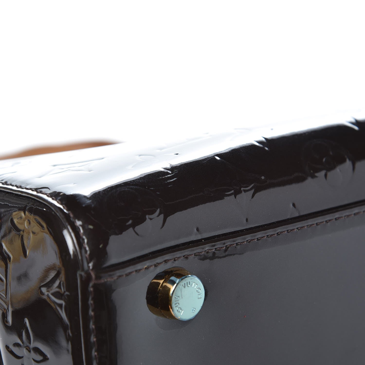 Louis Vuitton Vernis Brea GM Terre D'Ombre 7 of 10