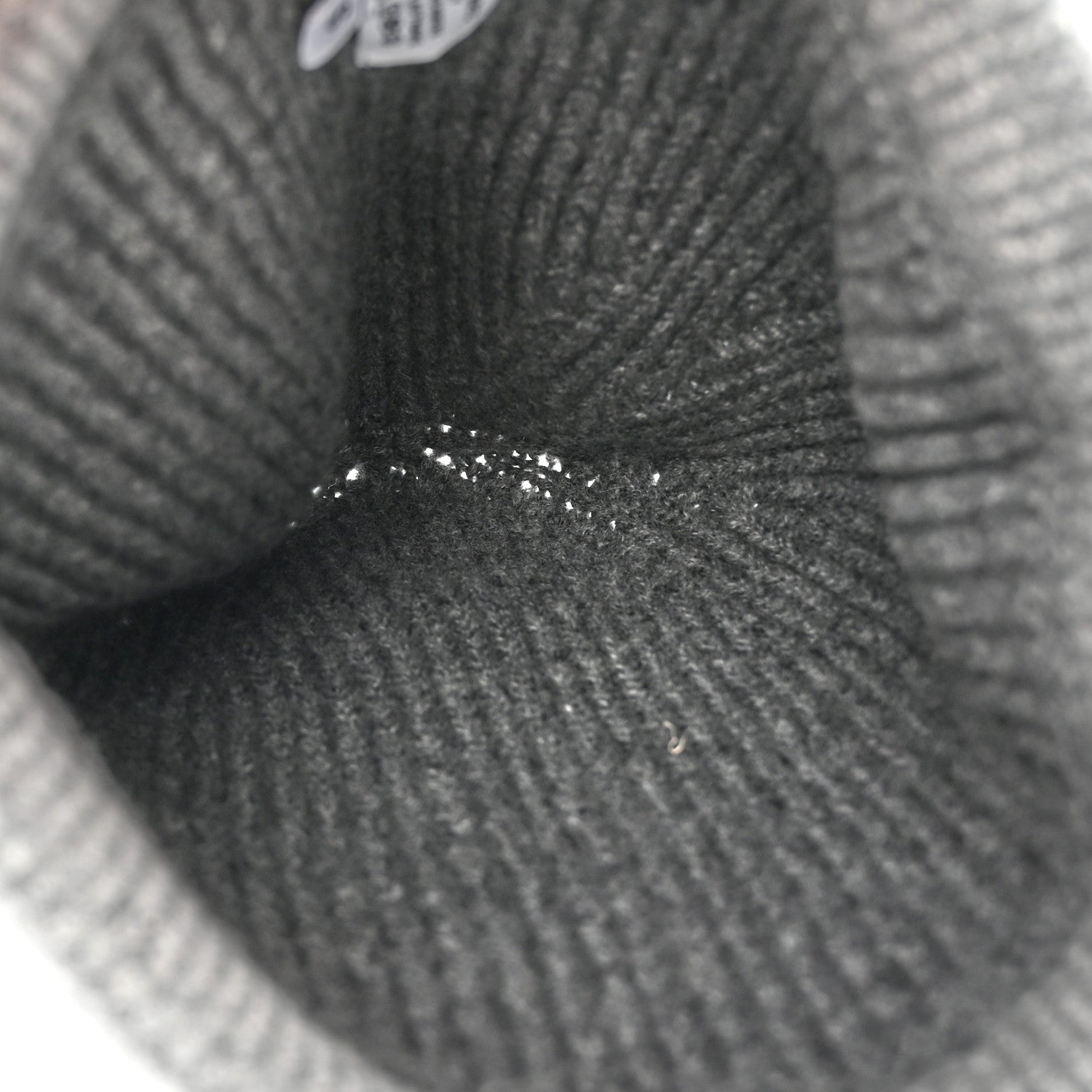 Hermes Cashmere Knit Heaven Beanie S Charbon Flanelle 4 of 5