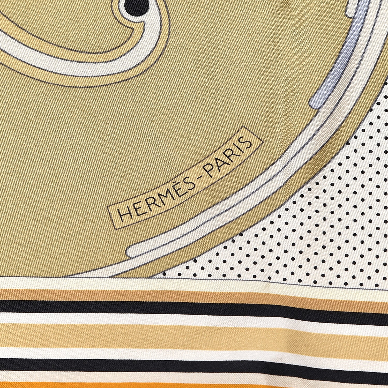 Hermes Silk Washingtons Carriage Scarf 90 3 of 6
