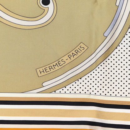 Hermes Silk Washingtons Carriage Scarf 90 3 of 6