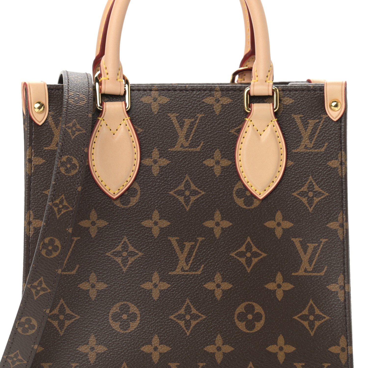 Louis Vuitton Monogram Sac Plat BB 7 of 10