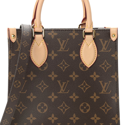 Louis Vuitton Monogram Sac Plat BB 7 of 10