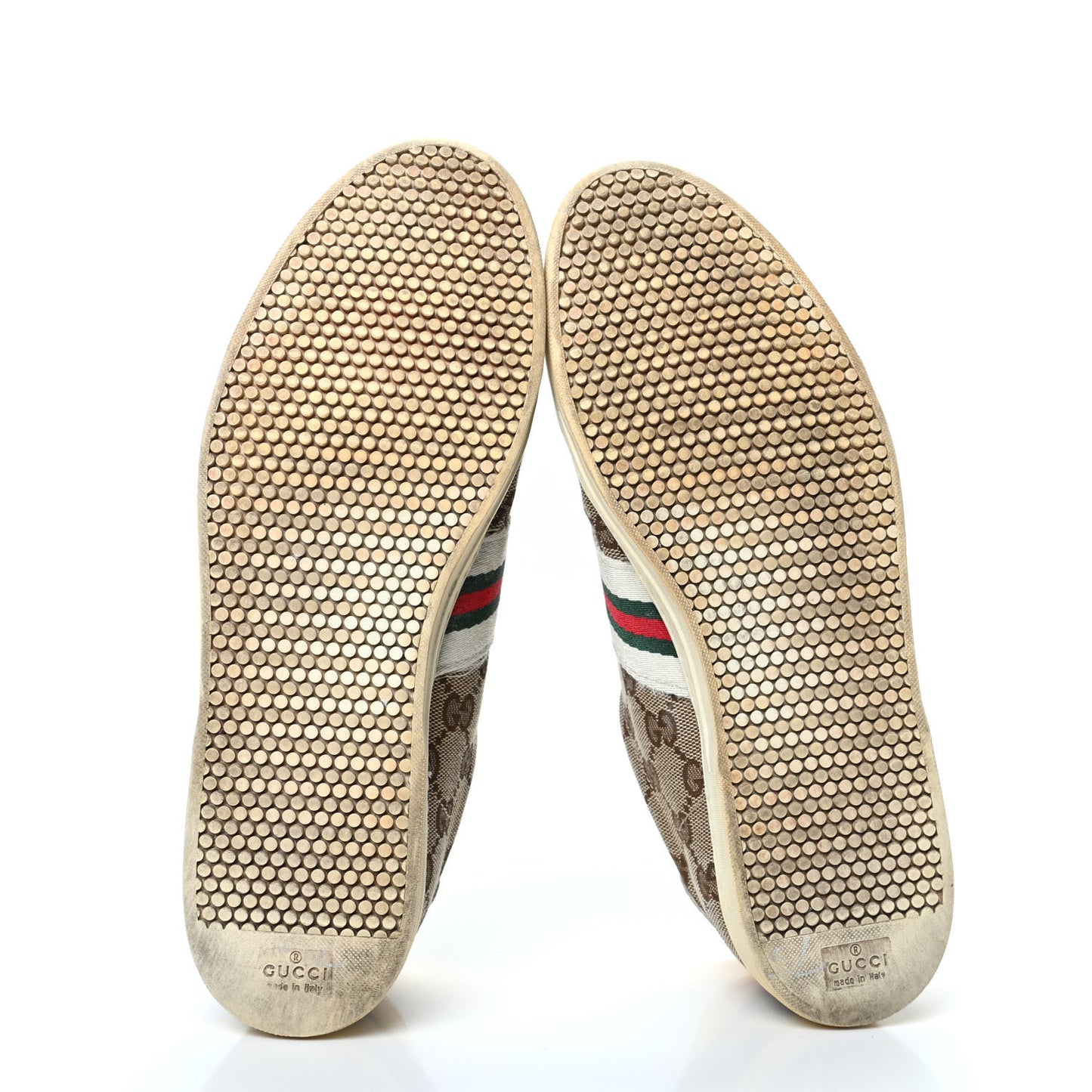 Monogram Web Sneakers 38 Yellow