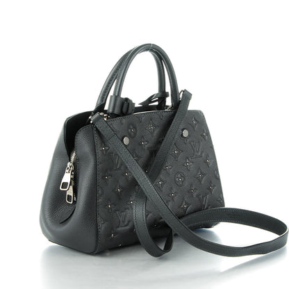 Louis Vuitton Empreinte Studded Montaigne BB Platine 3 of 7