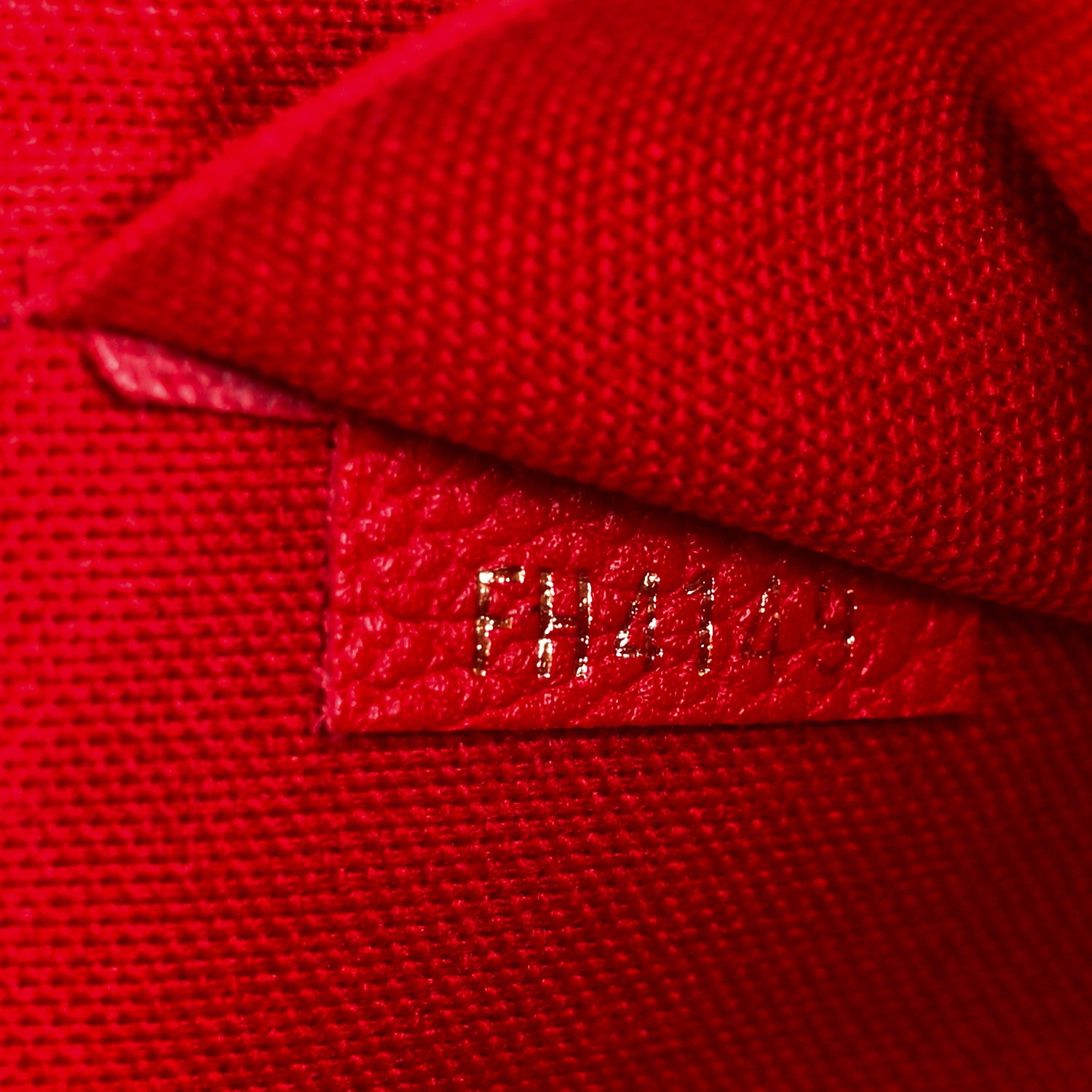 Louis Vuitton Empreinte Pochette Felicie Chain Wallet Scarlet 7 of 10