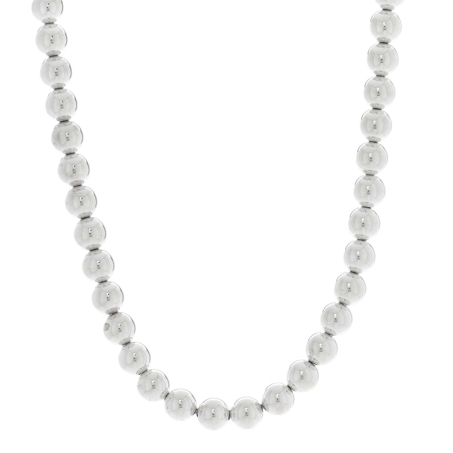 Sterling Silver 10mm Hardwear Ball Necklace