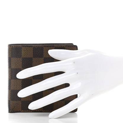 Louis Vuitton Damier Ebene Marco Wallet 4 of 14