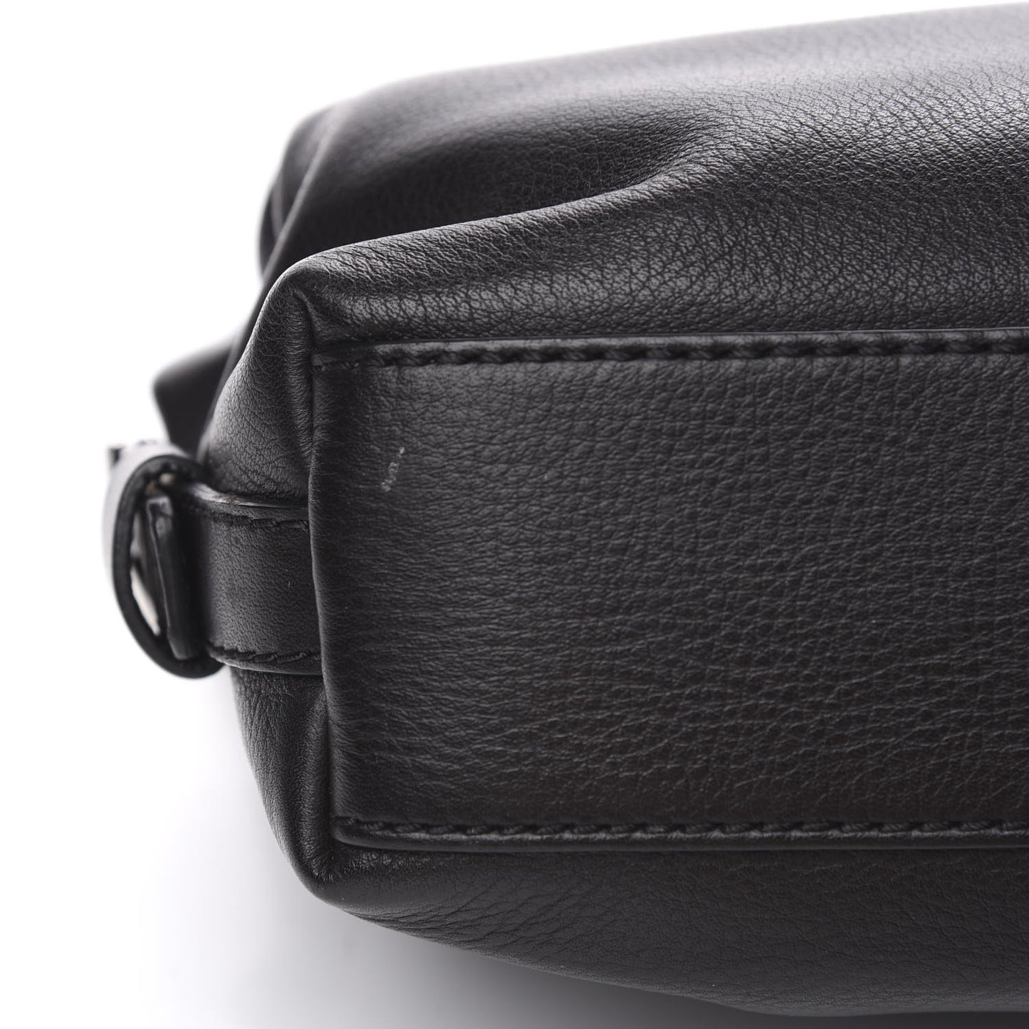 Waxed Calfskin Micro Nightingale Black