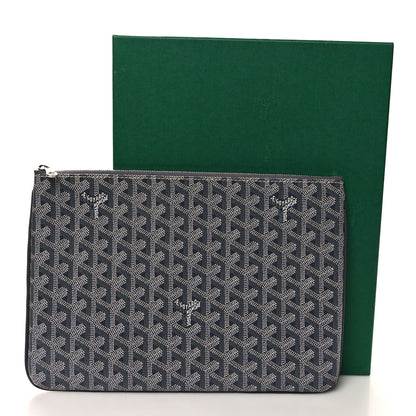 Goyard Goyardine Senat Pochette MM Grey 7 of 7