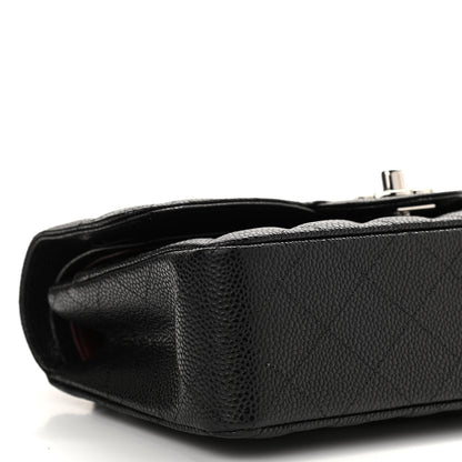 Chanel Caviar Quilted Small Double Flap Black 9 of 11