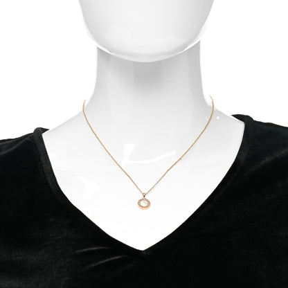 Bulgari 18K Rose Gold Mother of Pearl BVLGARI BVLGARI Pendant Necklace 2 of 4