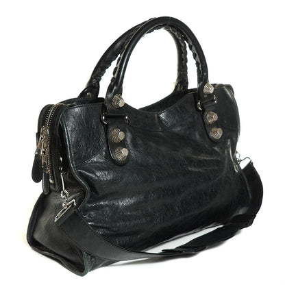 Balenciaga Agneau Giant 21 Silver Hardware City Black 3 of 12