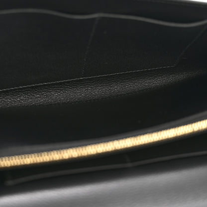 Hermes Evercolor Cavale Kelly Wallet To Go Black Ecru 5 of 14