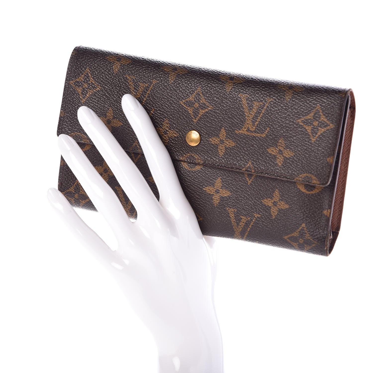 Louis Vuitton Monogram Porte Tresor International Wallet 2 of 13