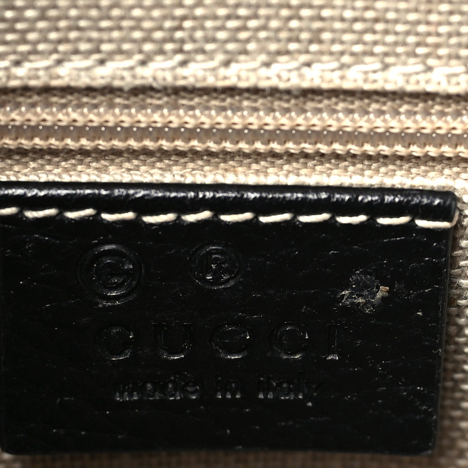 Gucci Dollar Calfskin Interlocking G Crossbody Bag Black 6 of 10