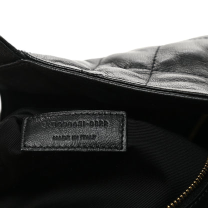 Saint Laurent Lambskin Quilted Maxi Icare Shopping Tote Black 8 of 12