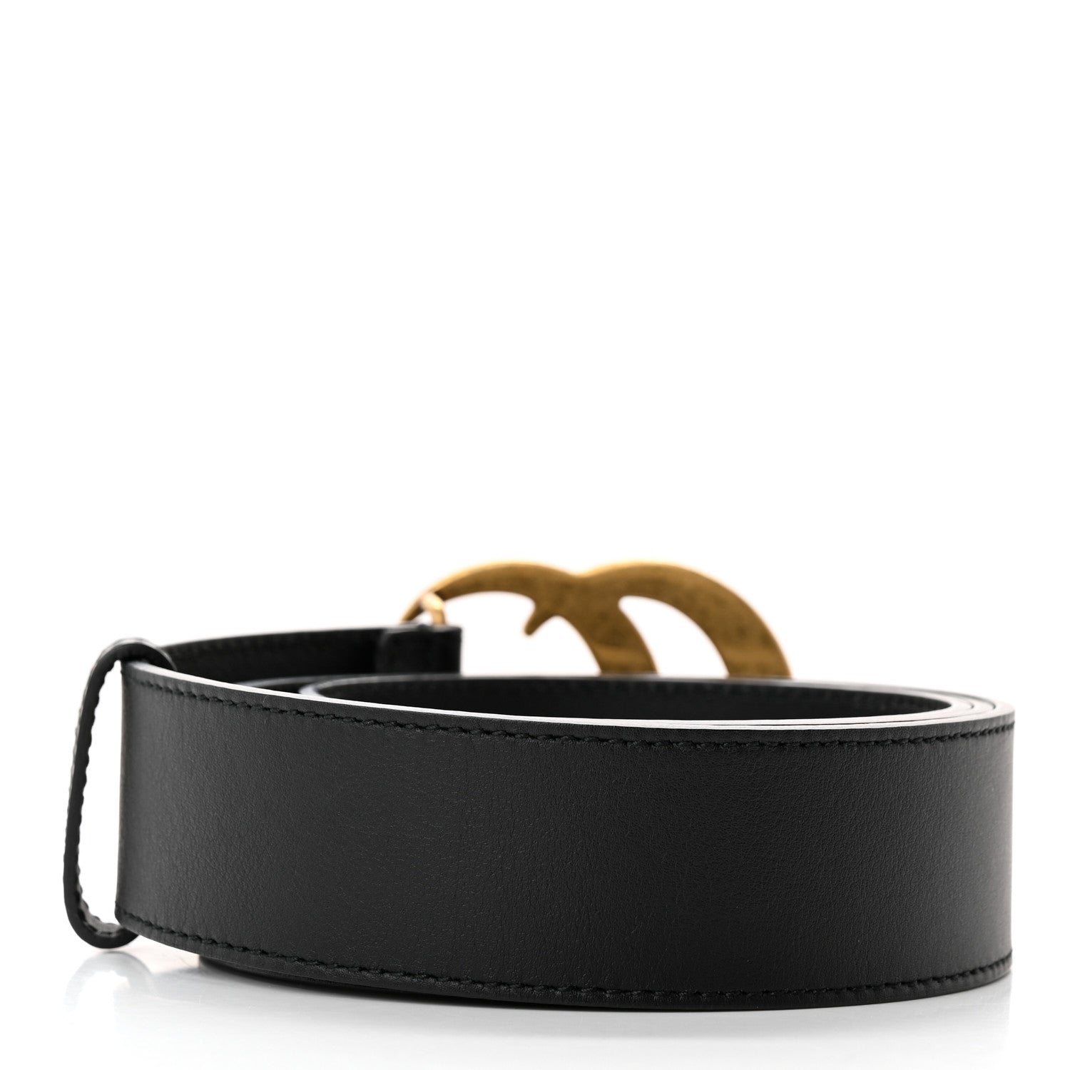 Gucci Calfskin Double G 40mm Belt 105 42 Black 2 of 8