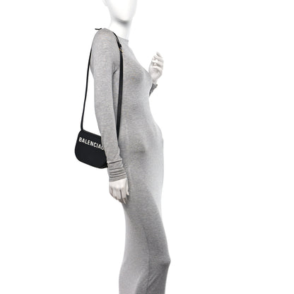 Balenciaga Grained Calfskin Logo Ville Day Bag XS Black 2 of 11