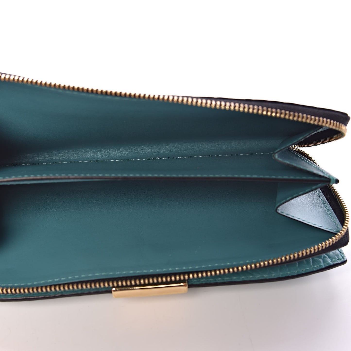 Heritage Grain Alvington Continental Wallet Turquoise