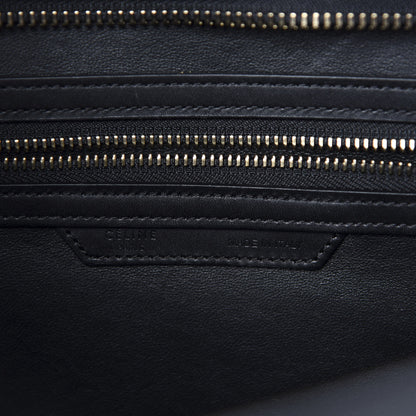 Celine Baby Grained Calfskin Suede Mini Tri-Color Luggage Stone 9 of 11