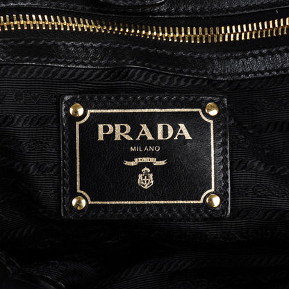 Prada Tessuto Nylon Logo Tote Nero Black 6 of 9